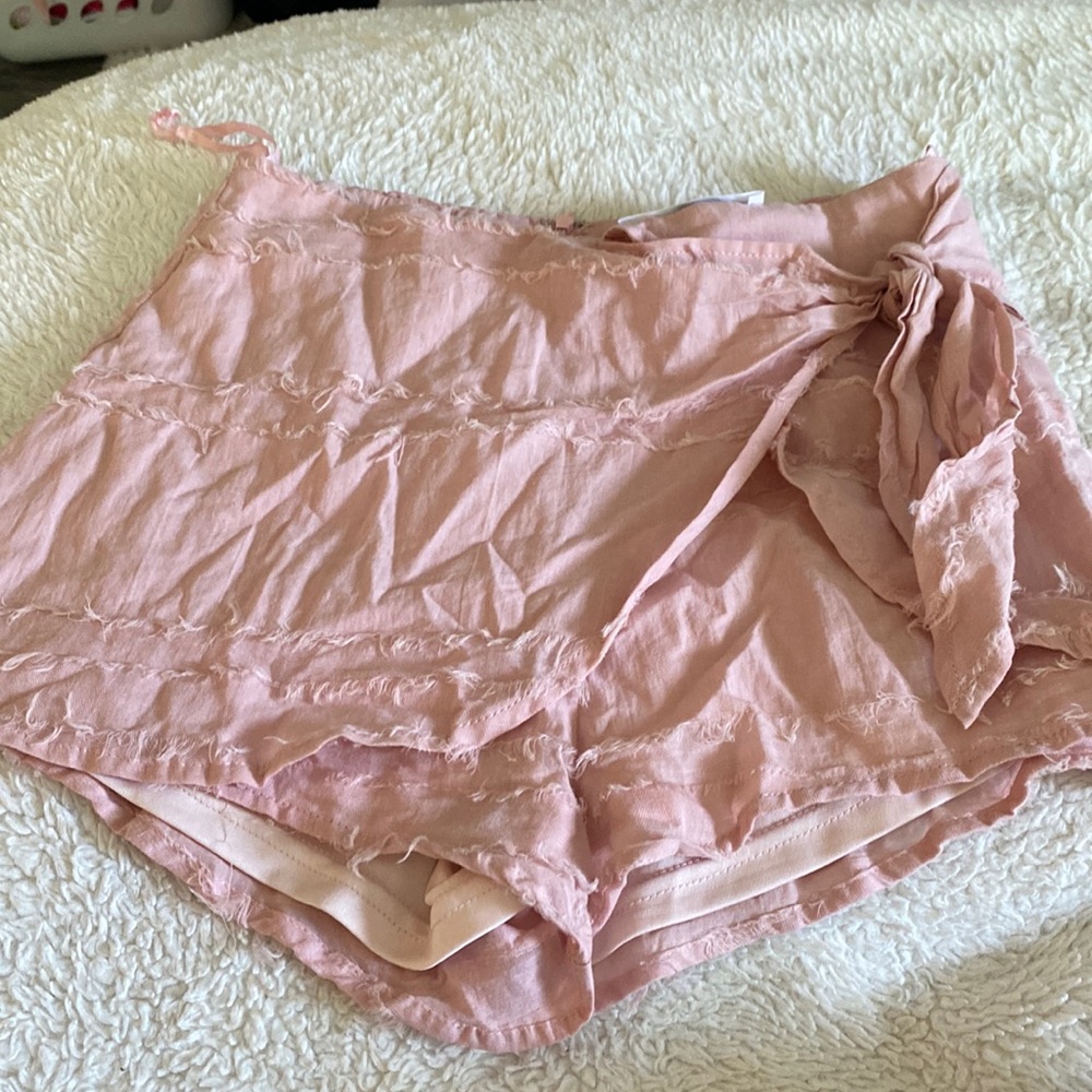 AMERICAN THREADS WRAP SKORT